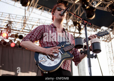 Memphis, Tennessee, USA. 3. Mai 2015. Hozier führt an der Beale Street Music Festival in Memphis, TN © Raffe Lazarian/ZUMA Wire/ZUMAPRESS.com/Alamy Live-Nachrichten Stockfoto