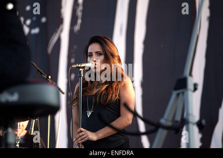 Memphis, Tennessee, USA. 3. Mai 2015. Hozier führt an der Beale Street Music Festival in Memphis, TN © Raffe Lazarian/ZUMA Wire/ZUMAPRESS.com/Alamy Live-Nachrichten Stockfoto