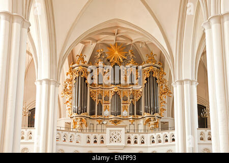 Wagner-Orgel in der St. Marienkirche, Berlin, Deutschland Stockfoto