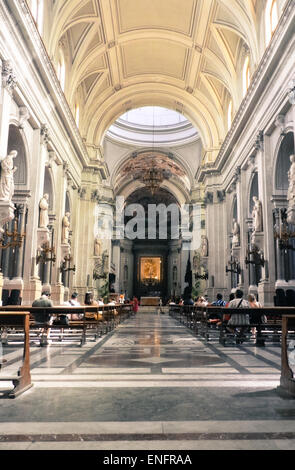 Palermo, Sizilien, Tourismus, Statuen, Kathedrale, Opernhaus, Straßen, Marmor Stockfoto