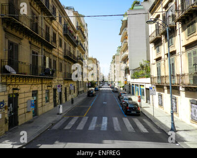 Palermo, Sizilien, Tourismus, Statuen, Kathedrale, Opernhaus, Straßen, Marmor Stockfoto