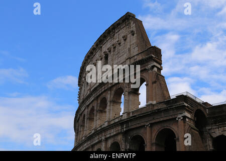 Italien. Rom. Das Kolosseum (Kolosseum) oder Flavian Amphitheater. Stockfoto