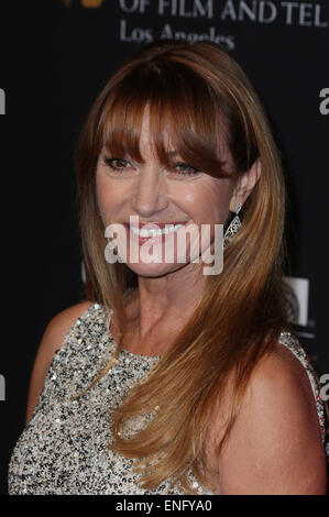 2014 BAFTA Los Angeles Jaguar Britannia Awards präsentiert von BBC America und United Airlines statt bei The Beverly Hilton Hotel - Anreise mit: Jane Seymour wo: Beverly Hills, Kalifornien, USA bei: 30. Oktober 2014 Stockfoto