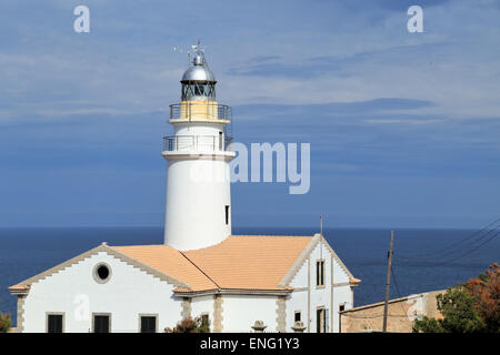 Far de Capdepera, Cala Rajada, Insel Mallorca, Spanien Stockfoto