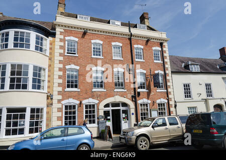 Das George Hotel im Zentrum von Shipston auf Stour in Warwickshire Stockfoto