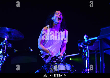 2014 UM Heimkehr Konzert mit Fabolous & Matt und Kim mit besonderen Gästen Grant & Duval bei Bank United Center Featuring: Kim Where: Coral Gables, Florida, USA bei: 30. Oktober 2014 Stockfoto