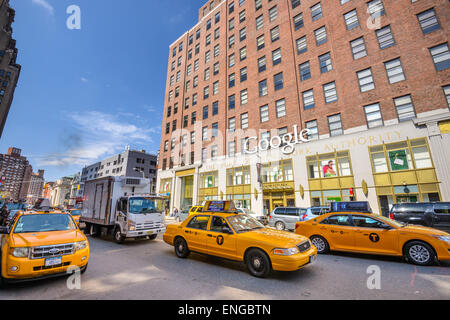 New York, New York, USA die Manhattan-Google-Büros. Stockfoto