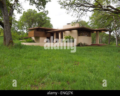 Das Gordon-Haus in Silverton, Oregon, USA. Von Frank Lloyd Wright entworfen. Stockfoto