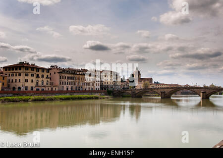 Week-End a Firenze Stockfoto