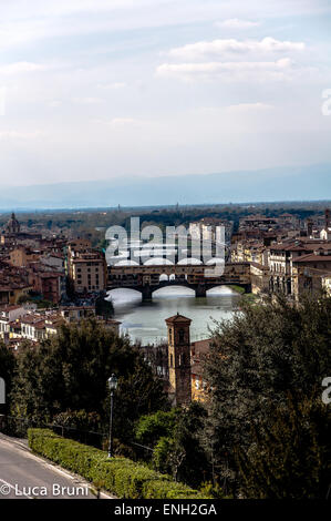 Week-End a Firenze Stockfoto