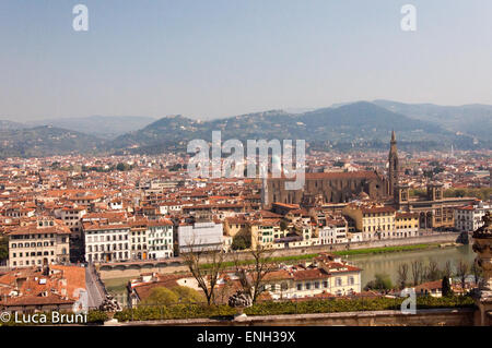 Week-End a Firenze Stockfoto