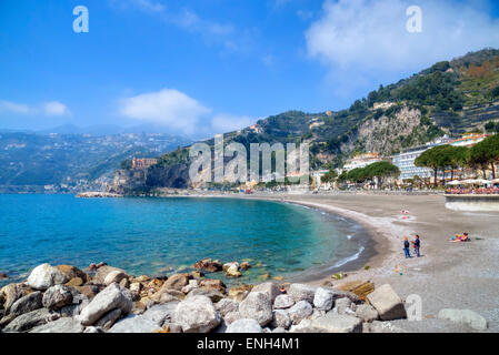 Maiori, Küste von Amalfi, Salerno, Kampanien, Italien Stockfoto