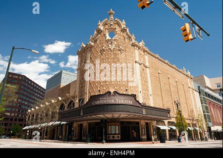 Tischler Theater, Richmond, Virginia, USA. Stockfoto