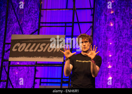 Las Vegas, Nevada, USA. 5. Mai 2015.  Kollision High-Tech-Gipfel eröffnet heute in Las Vegas Credit: Jim DeLillo/Alamy Live-Nachrichten Stockfoto