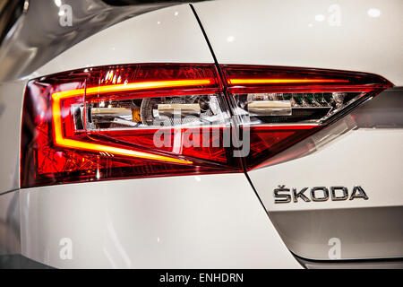 Skoda Superb III, 2,0 TSI / 162 kW Stockfoto