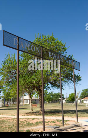 Damon Kavols Park Tucumcari, New Mexico USA Stockfoto