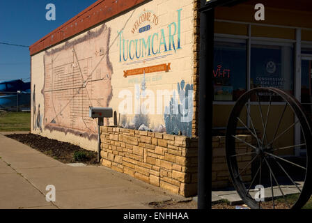 Industrie und Handelskammer Tucumcari New Mexico USA Stockfoto