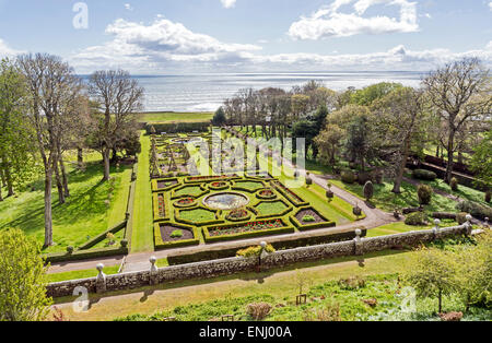 Dunrobin Castle Museum & Gardens in der Nähe von Golspie Highland-Schottland Stockfoto