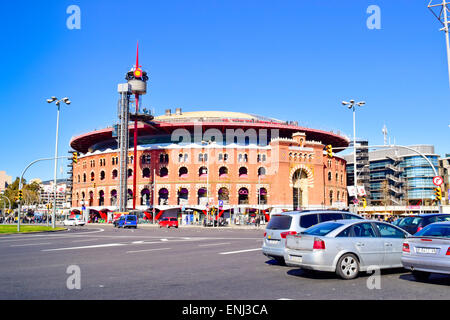 Einkaufszentrum Las Arenas. Plaça Espanya, Barcelona, Spanien Stockfoto