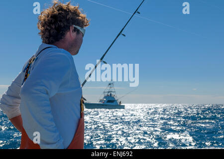 Offshore-Sportfischerei in den Florida Keys. USA Stockfoto