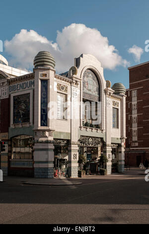 Bibendum, Michelin Haus, Fulham Road, South Kensington, London, England Stockfoto