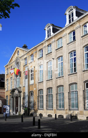 Die Fassade des Plantin-Moretus-Museum in Antwerpen, Belgien Stockfoto
