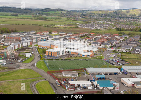 Stadterneuerung, Schottland - Raploch Community Campus und Wohnsiedlungen Stockfoto