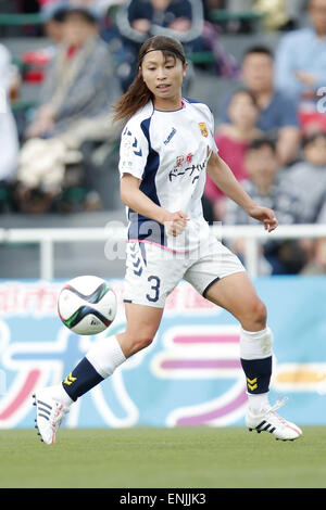 Ajinomoto Feld Nishigaoka, Tokyo, Japan. 6. Mai 2015. Aya Sameshima (INAC), 6. Mai 2015 - Fußball /Soccer: Plenus Nadeshiko League 2015 zwischen NTV Beleza 2-1 INAC KOBE LEONESSA bei Ajinomoto Feld Nishigaoka, Tokyo, Japan. © Yusuke Nakanishi/AFLO SPORT/Alamy Live-Nachrichten Stockfoto