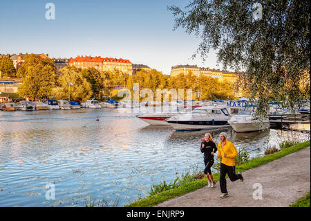 Herbst in Stockholm, Schweden Stockfoto