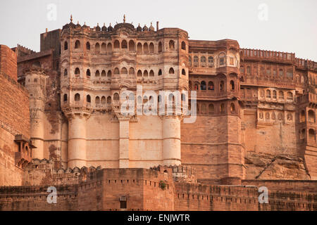 Fort Meherangarh, Jodhpur, Rajasthan, Indien Stockfoto