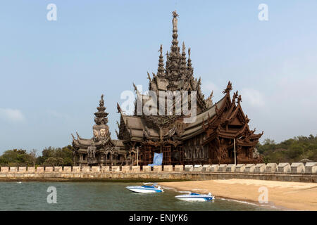 Heiligtum der Wahrheit, Pattaya, Thailand, Südostasien, Asien Stockfoto