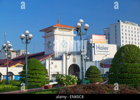 Ben-Thanh-Markt, Ho-Chi-Minh-Stadt, Vietnam, Indochina, Südostasien, Asien Stockfoto