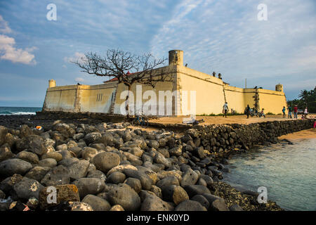 San Sebastian Fort, Stadt von São Tomé, Sao Tome und Principe, Atlantik, Afrika Stockfoto