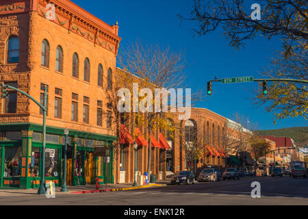 Main Avenue, Durango, Colorado, Vereinigte Staaten von Amerika, Nordamerika Stockfoto