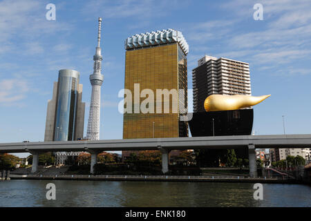 Skytree Turm und moderner Architektur, Sumida, Tokio, Japan, Asien Stockfoto