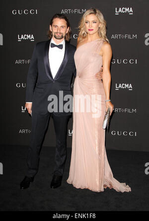 2014 LACMA Kunst + Film Gala zu Ehren Barbara Kruger und Quentin Tarantino von Gucci präsentiert anlässlich der LACMA-Featuring: Kate Hudson, Matthew Bellamy wo: Los Angeles, California, Vereinigte Staaten von Amerika als: 1. November 2014 Stockfoto