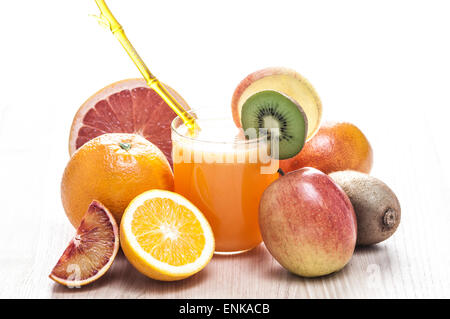 Fruchtsaft Stockfoto