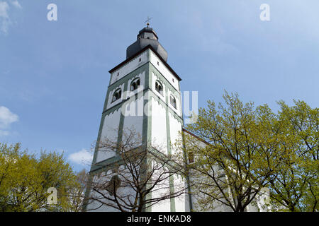 Kirche des Hl. Johannes, Attendorn, Sauerland, Nordrhein-Westfalen, Deutschland Stockfoto