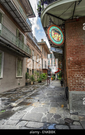 Piraten Gasse im französischen Viertel New Orleans Louisiana USA Stockfoto