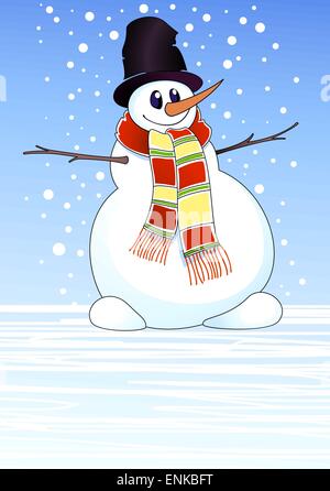 Schneemann Stock Vektor