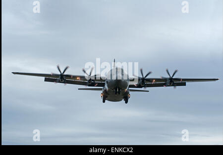 Königliche Dänische Luftwaffe Lockheed Martin C-130J-30 Hercules B-583.  SCO 9732. Stockfoto