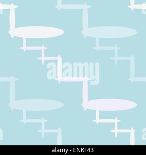 Nahtlose Muster für Pyjamas. Abbildung in Vektor gemacht. Stock Vektor