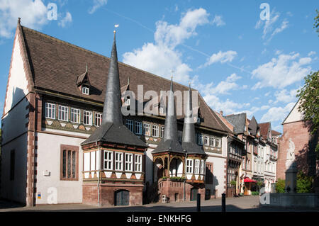 Altes Rahaus, Marktplatz, Einbeck, Niedersachsen, Deutschland |  alten Guildhall, Marktplatz, Einbeck, Niedersachsen, Deutschland Stockfoto