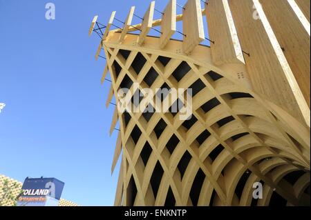 Mailand (Italien), World Ausstellung Expo 2015, dem französischen Pavillon Stockfoto