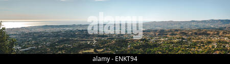 Panorama der Stadt Fuengirola Stockfoto