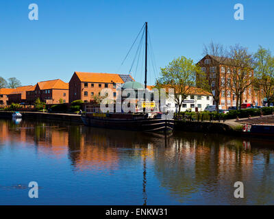 Der Fluss Trent in Newark auf Trent Nottinghamshire England UK Stockfoto