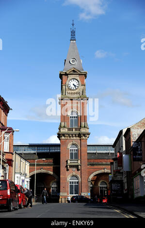 Darlington County Durham UK - Darlington Railway Station Stockfoto