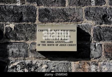 Darlington County Durham UK - begann die Kirche von St. Cuthberts Gebäude der Kirche in und 1180 wahrscheinlich im Jahre 1240 fertiggestellt Stockfoto