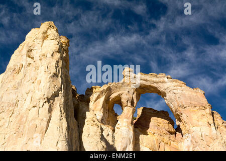 Grosvenor Arch im Grand Staircase Escalante National Monument, Tropic, Utah. Stockfoto