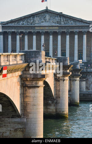 Assemblée Nationale, Paris, Frankreich Stockfoto